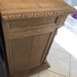 Antique carved and sandblasted sideboard