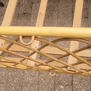 60s rattan children's bed