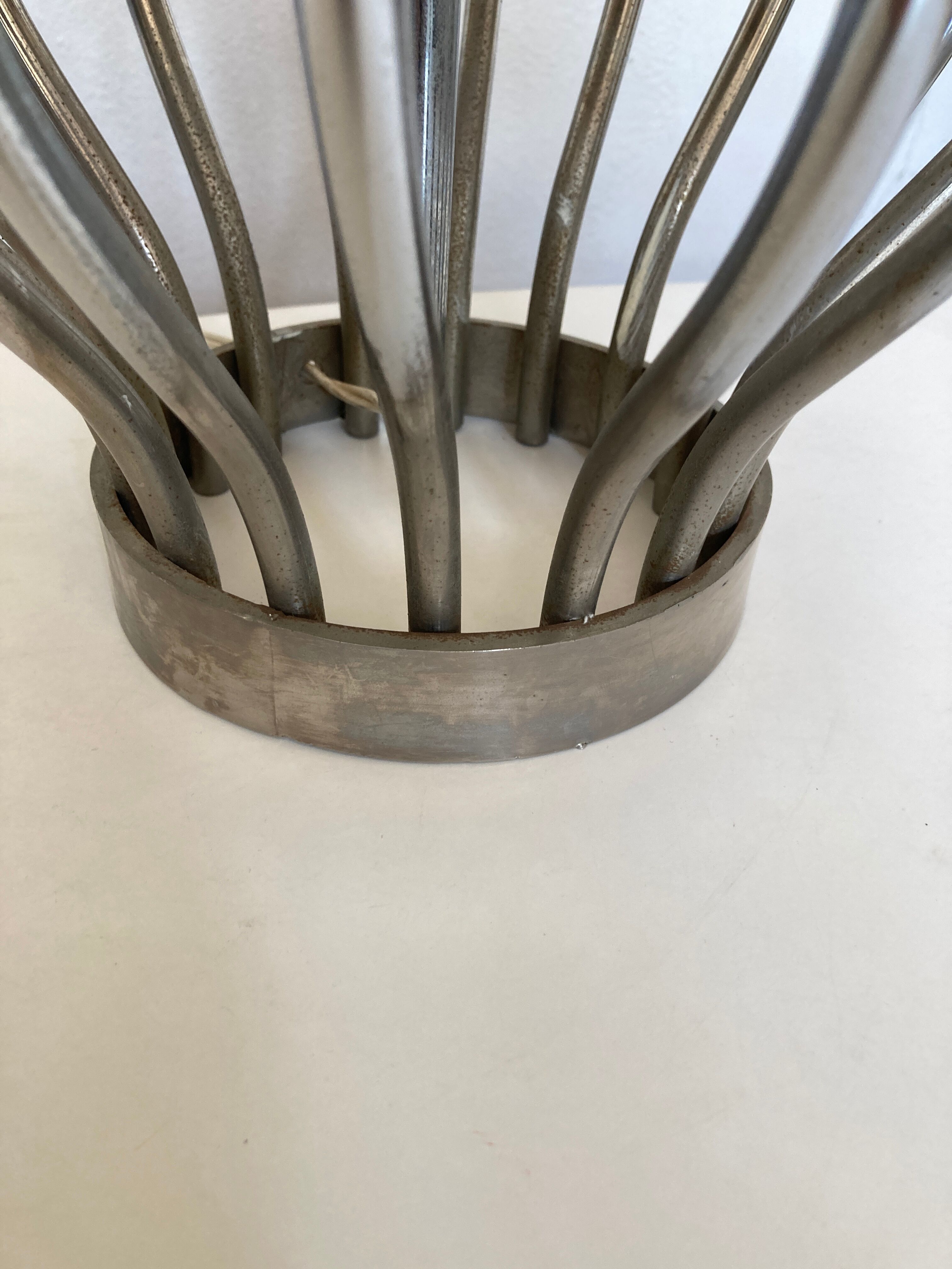 1970 space age 60cm XXL baluster lamp