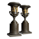 Pair of Empire bronze vases