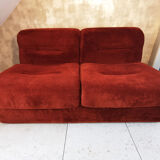 Double convertible heater sofa 1970