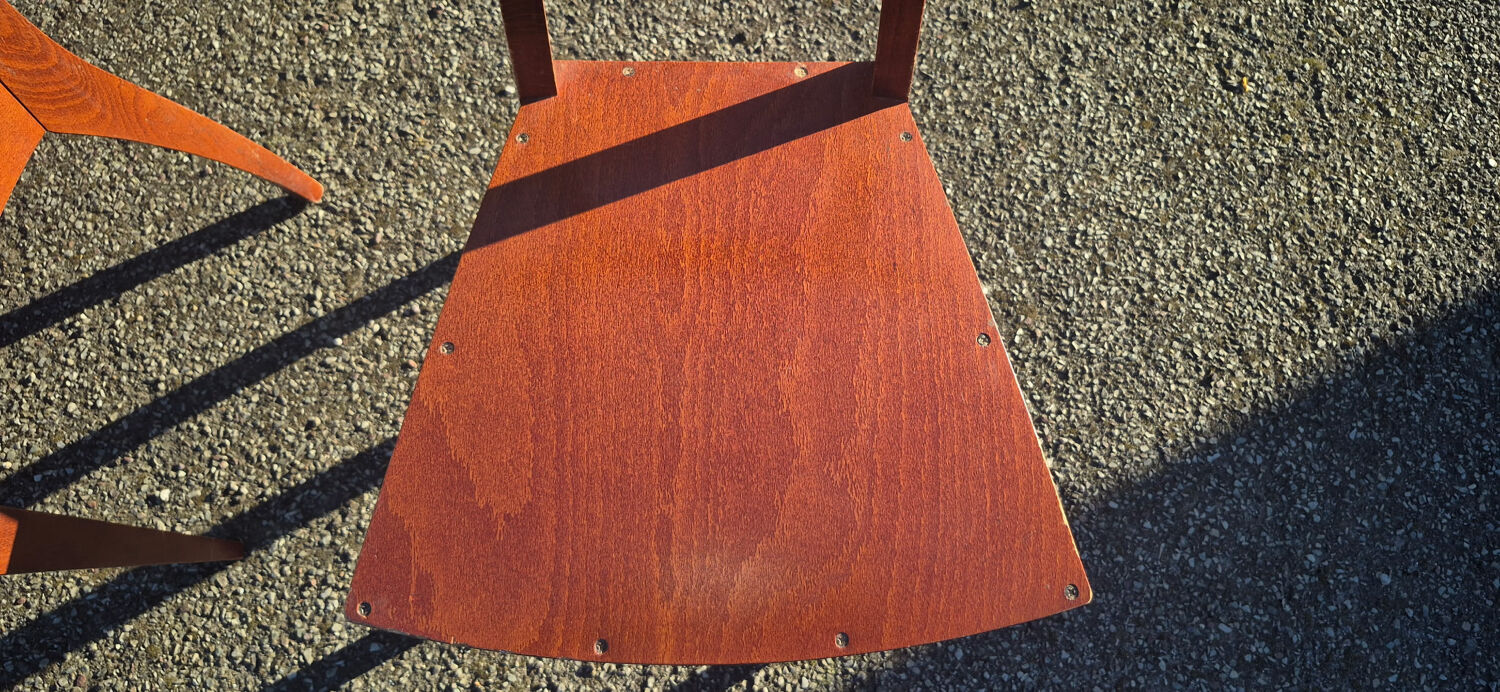 Zina chair pair by Thibault Desombre