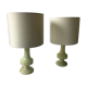 Pair of marble lamp
