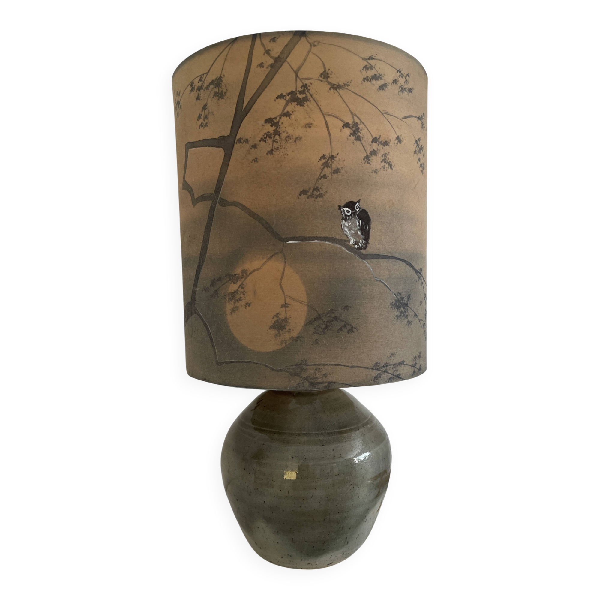 Lampe en grès signée Denis Avonts