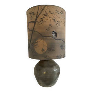 Lampe en grès signée - denis