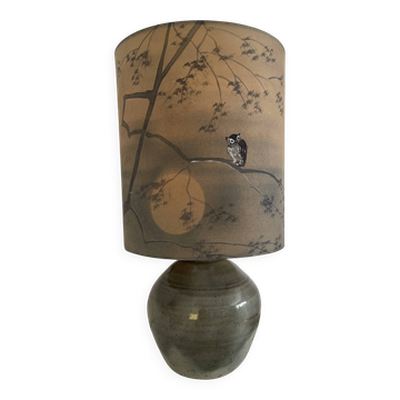Stoneware lamp signed Denis Avonts