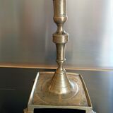 Spanish candle holder eighteenth bronze
