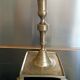 Spanish candle holder eighteenth bronze