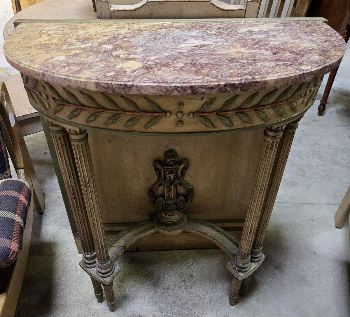Console de boiserie de style Louis XVI époque XIXeme
