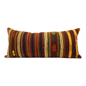 Turkish kilim cushion,40x90 cm