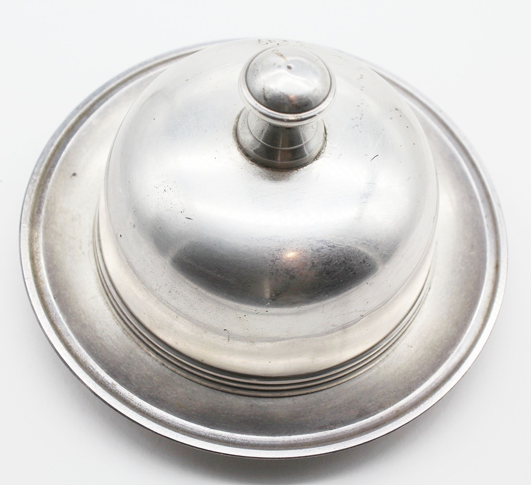 Butter bell in metal