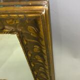Wooden mirror and gilded stucco - 69x56cm