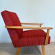 Fauteuil de salon vintage de Tchécoslovaquie des années 1970