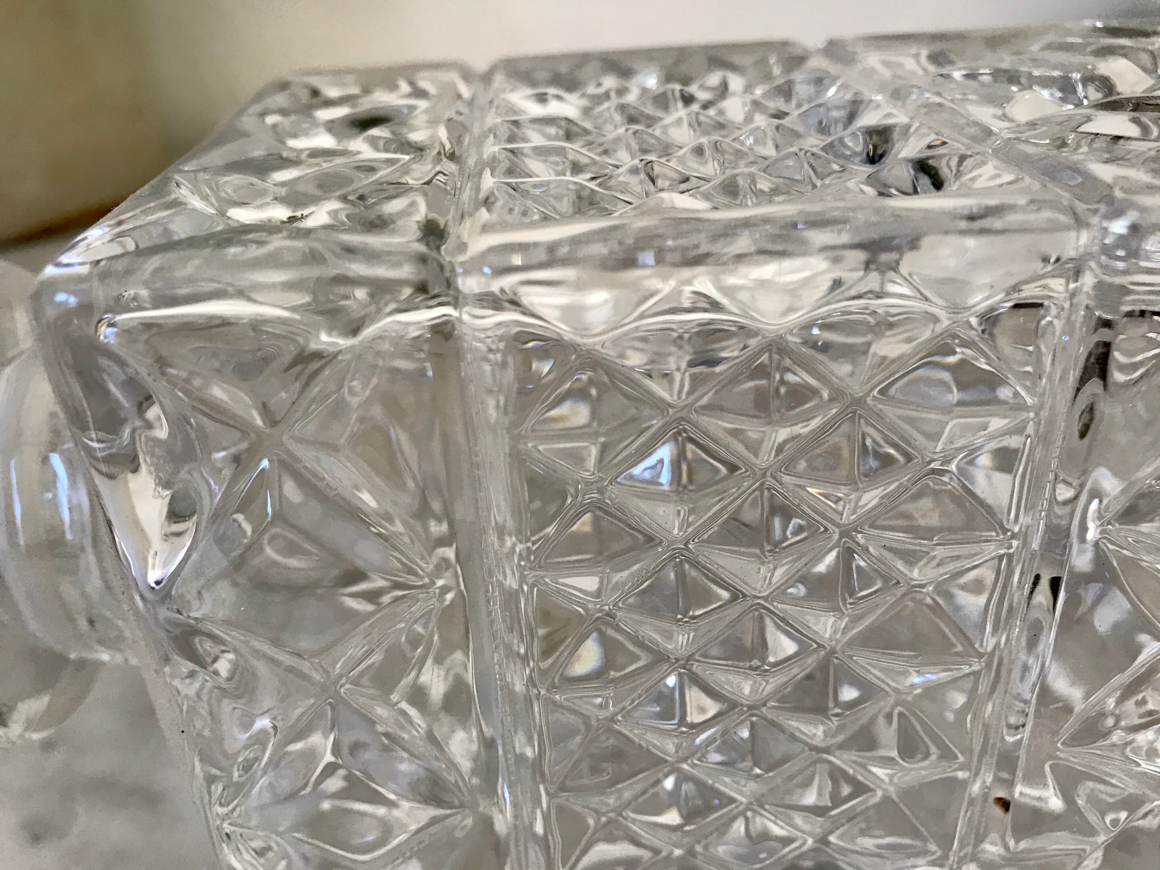 Crystal whisky carafe