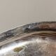 Large silver-plated serving tray, late 19th century.