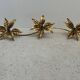Large brass wall light, Willy Daro