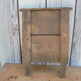 Old wooden and zinc washboard deco firm