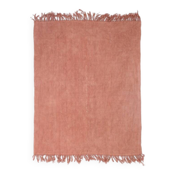 Tapis Kilim Vintage Terre Cuite & Orange Brunt 5x7, 167x210Cm