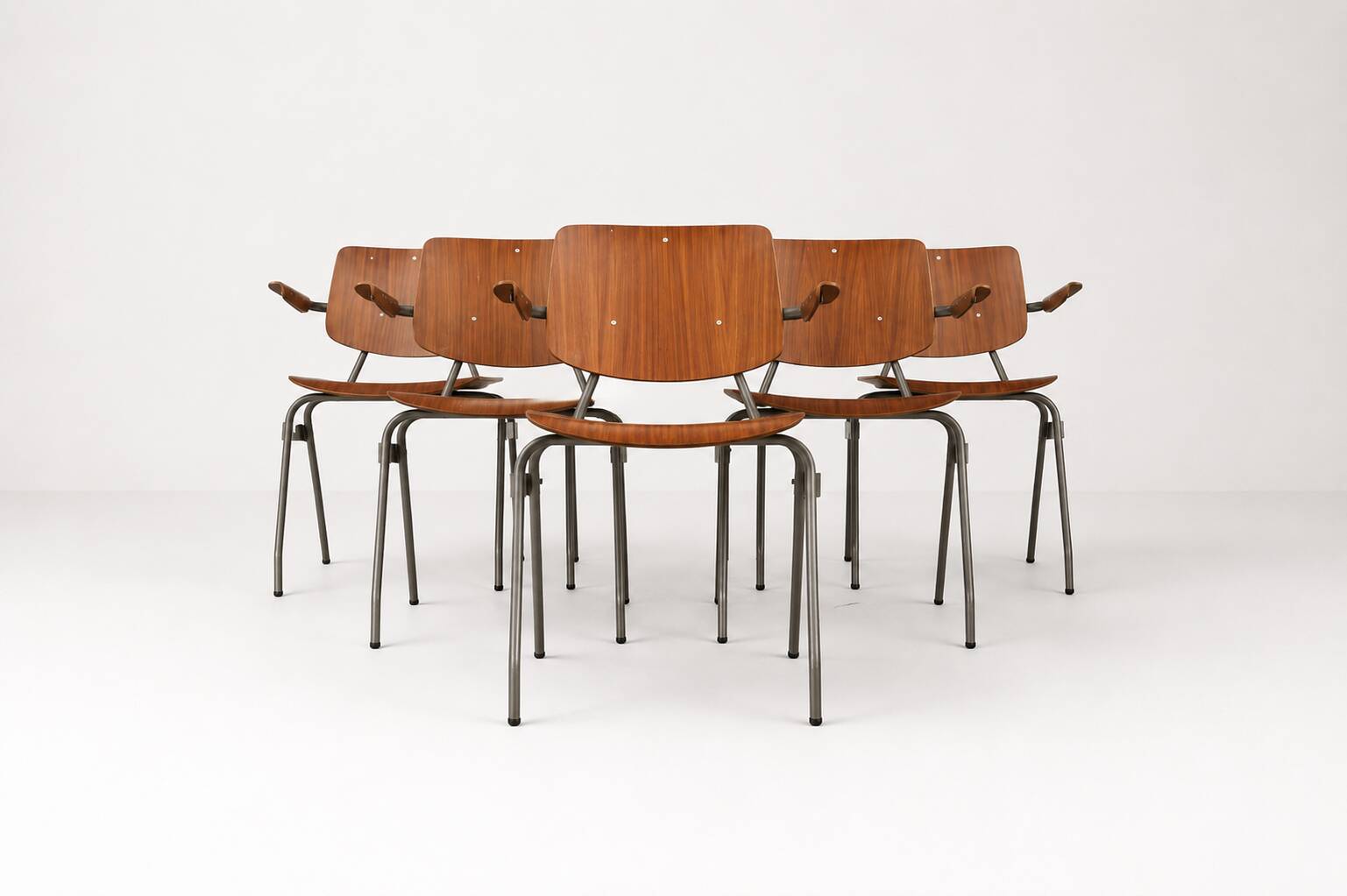 315 Stacking chairs by Kho Liang Le for CAR CATWIJK