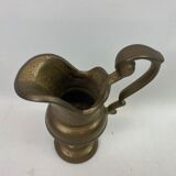 Massive brass miniature pitcher 14cm