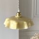 Suspension en opaline vanille