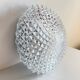 APPLIQUE Semi-Crystal Ceiling Light 1950s