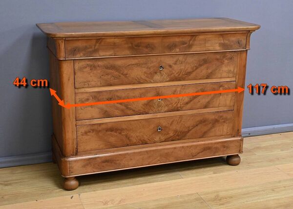Commode en Merisier, époque Restauration – Début XIXe