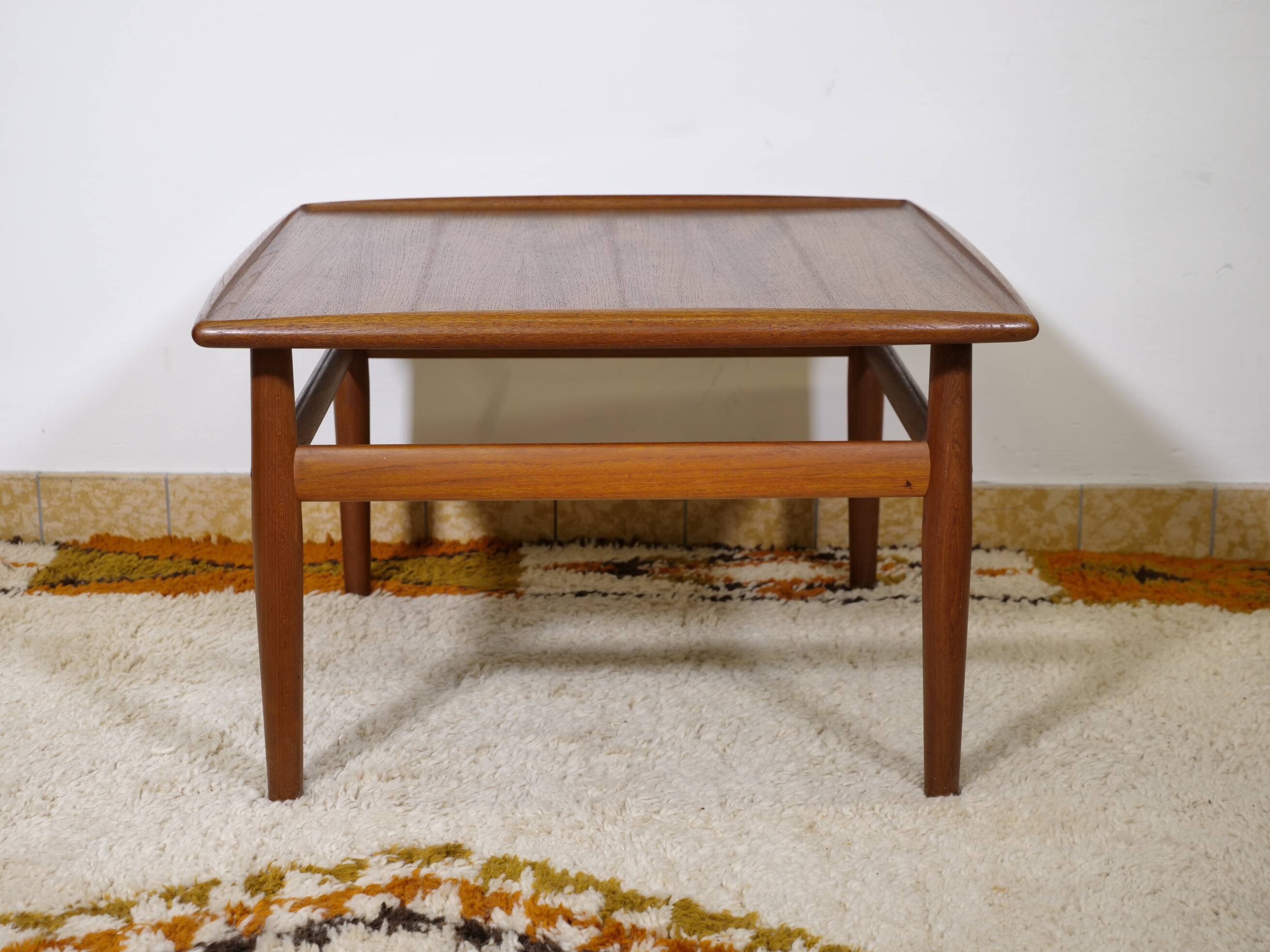 Sofa Set in Teak by Peter Hvidt & Orla Mølgaard Nielsen, Set of 3, 1960s