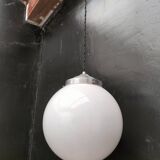 Opaline ball pendant light
