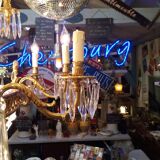 Chandelier with tassels