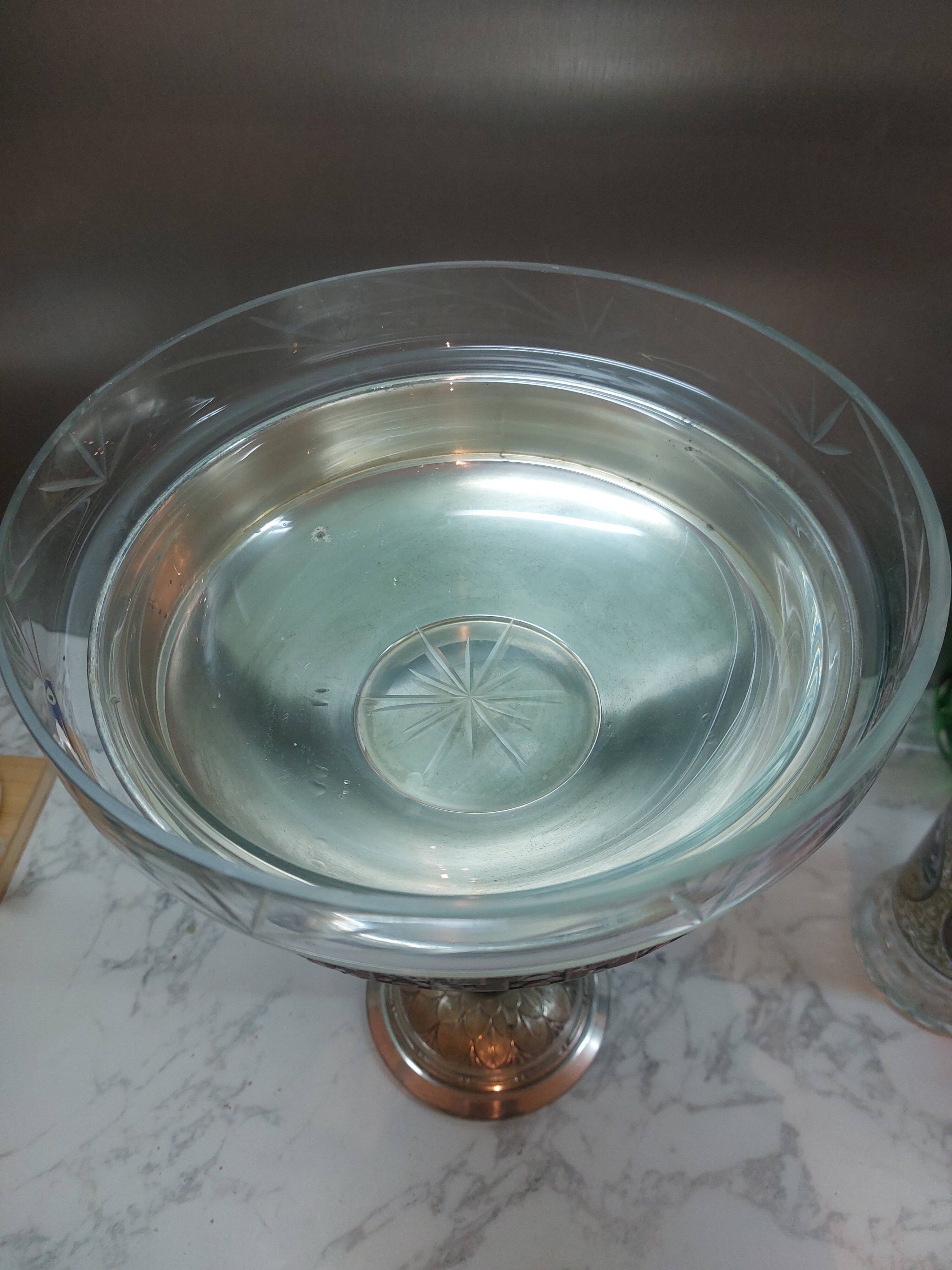 Art Deco Silver-Plated Fruit Bowl