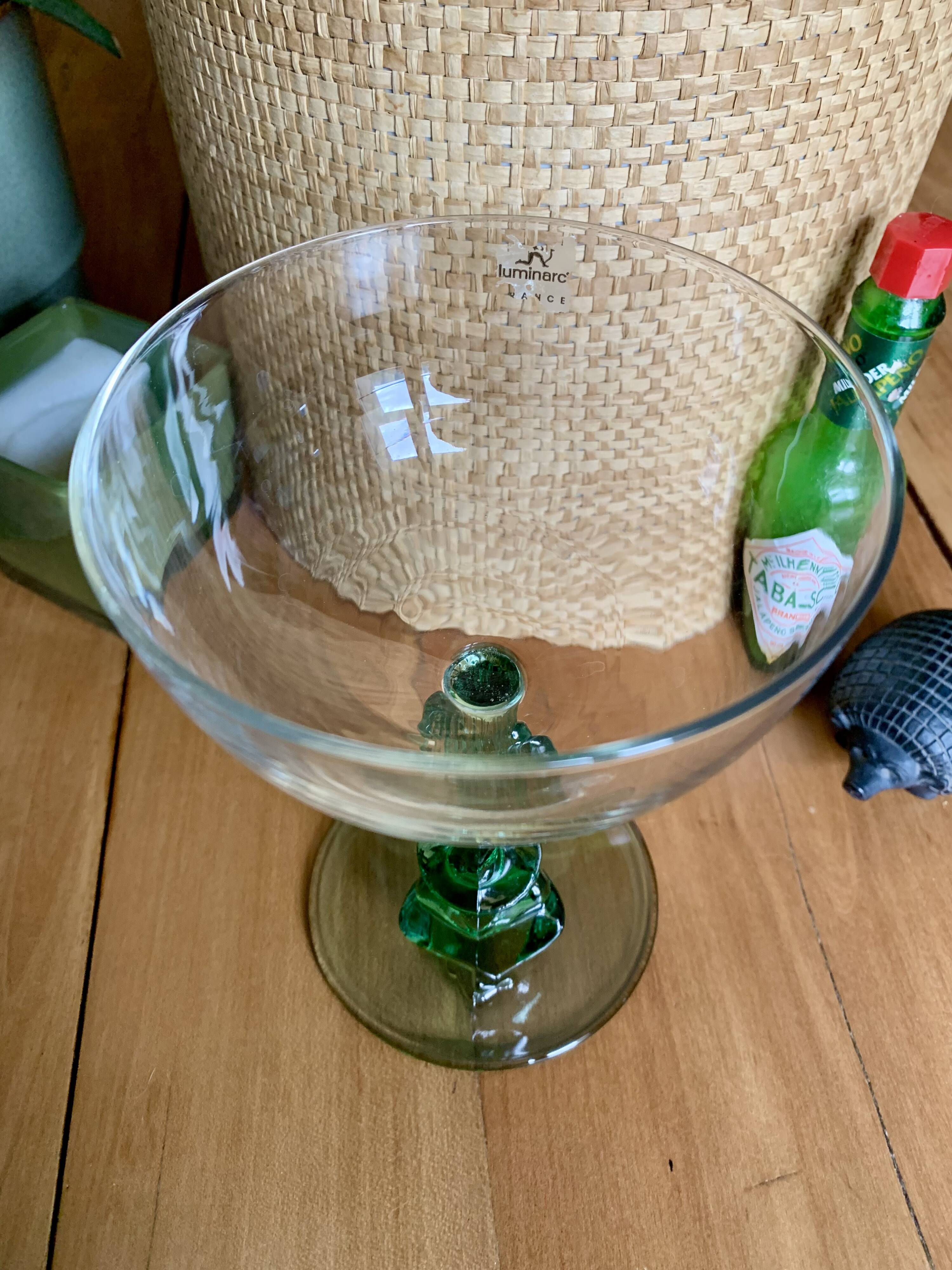 RARE LOT OF 6 LUMINARC “SIESTA” VINTAGE COCKTAIL GLASSES – CACTUS & MEXICAN