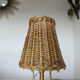 Rattan lamp 1950 1960