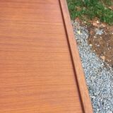 Scandinavian style 4-drawer teak chest of drawers, 1970s