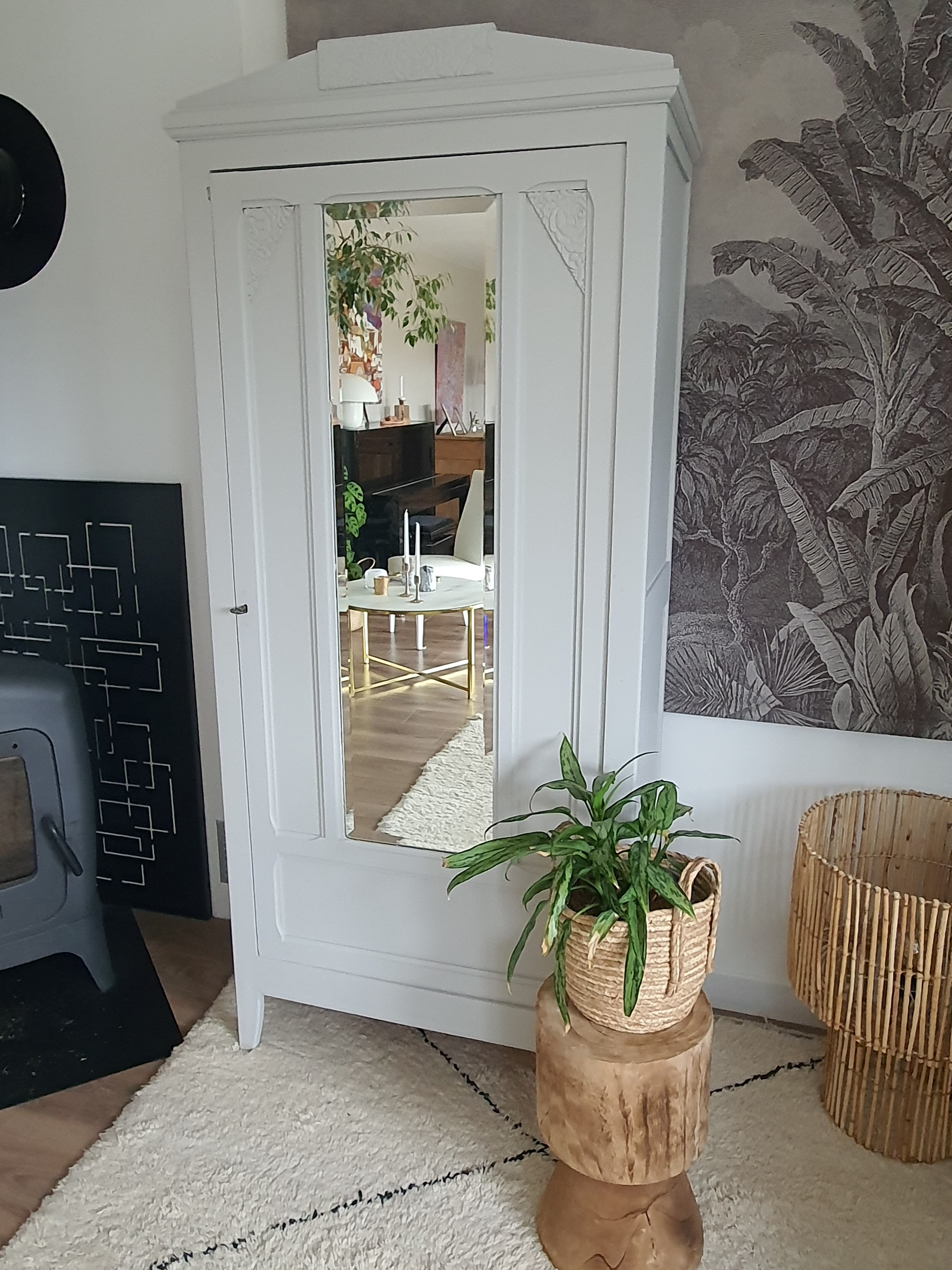 Parisian wardrobe art deco style