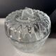 Vintage pressed glass candy box
