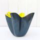 Elchinger Vintage Ceramic Handkerchief Vase