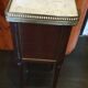 Mahogany bedside Louis XVI