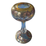 Glass vase signed Vera Walther – German art glassworks, 19th century