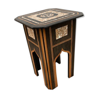 Mother-of-pearl side table