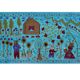 Hand-knotted rug, vintage Turkish rug 103x190 cm
