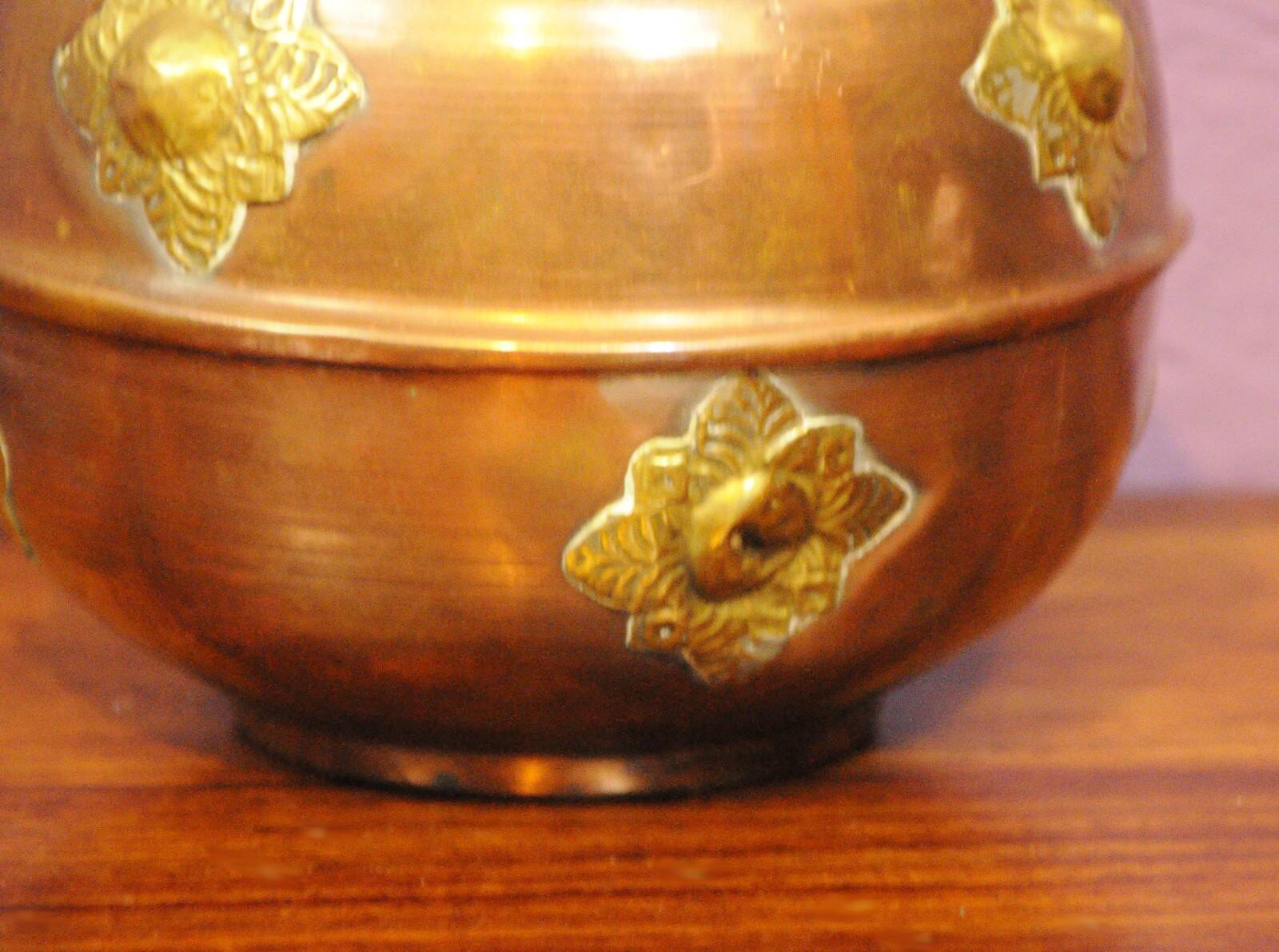 Vase danois en cuivre