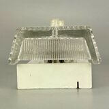 60s 70s lamp light wall lamp wall lamp ice glass space age design