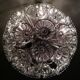 Midcentury Glass Dandelion Chandelier, Sputnik, 1970s