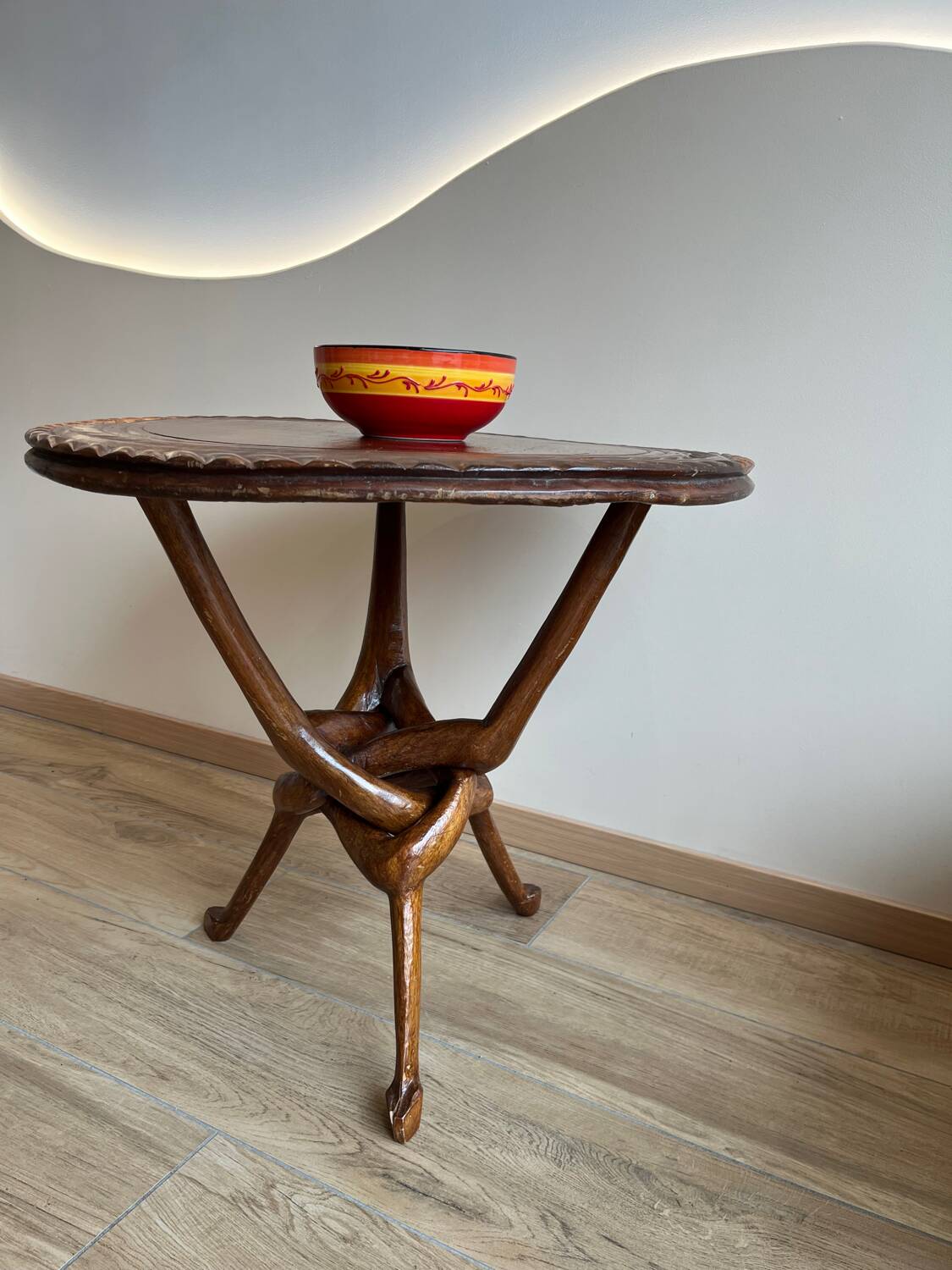 Tribal side table
