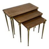 Ensemble de tables gigognes des années 60