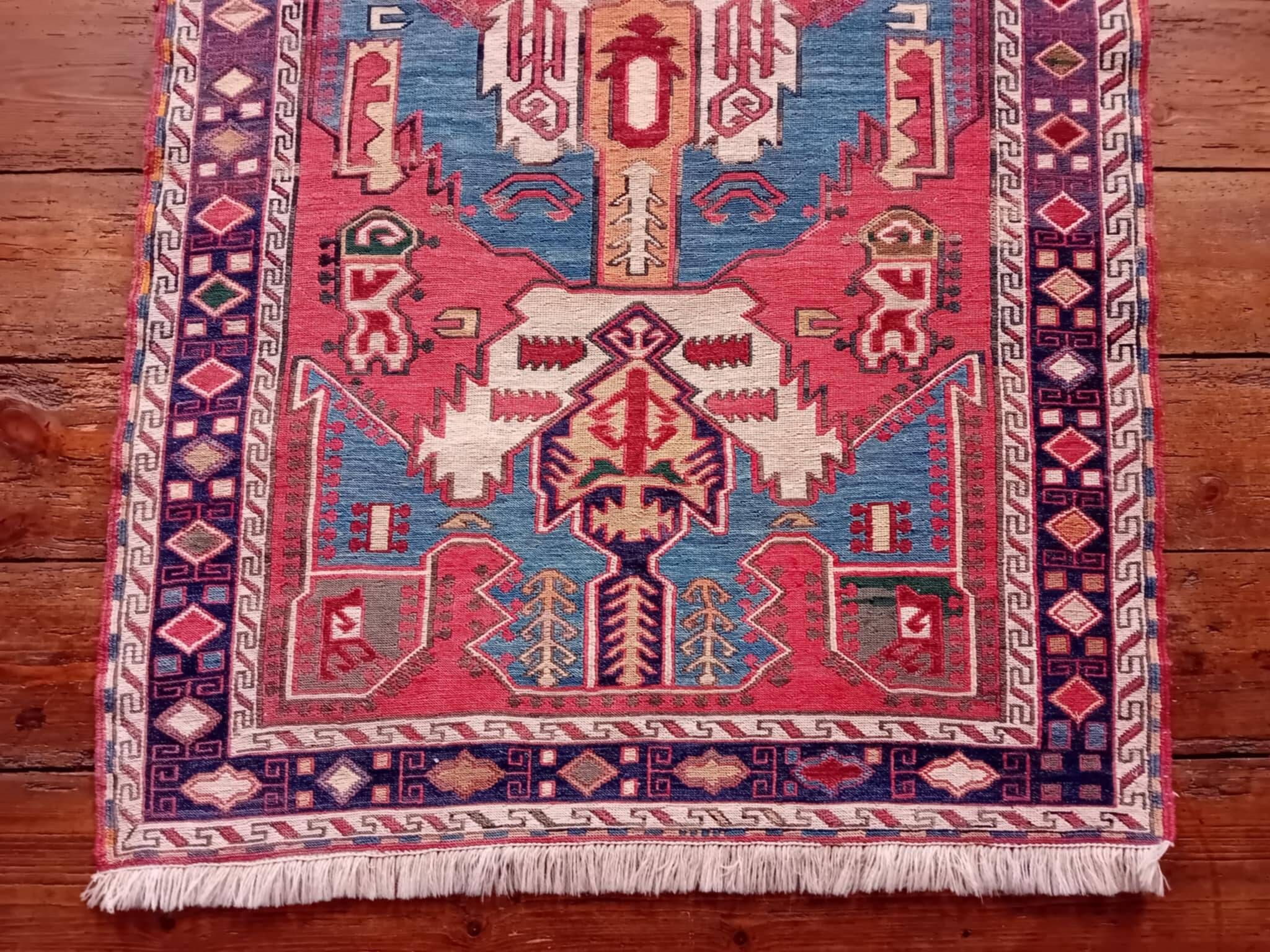 Handmade Anatolian Kilim Soumak 160x102cm