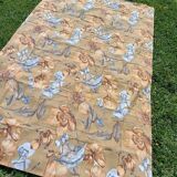 Floral tablecloth