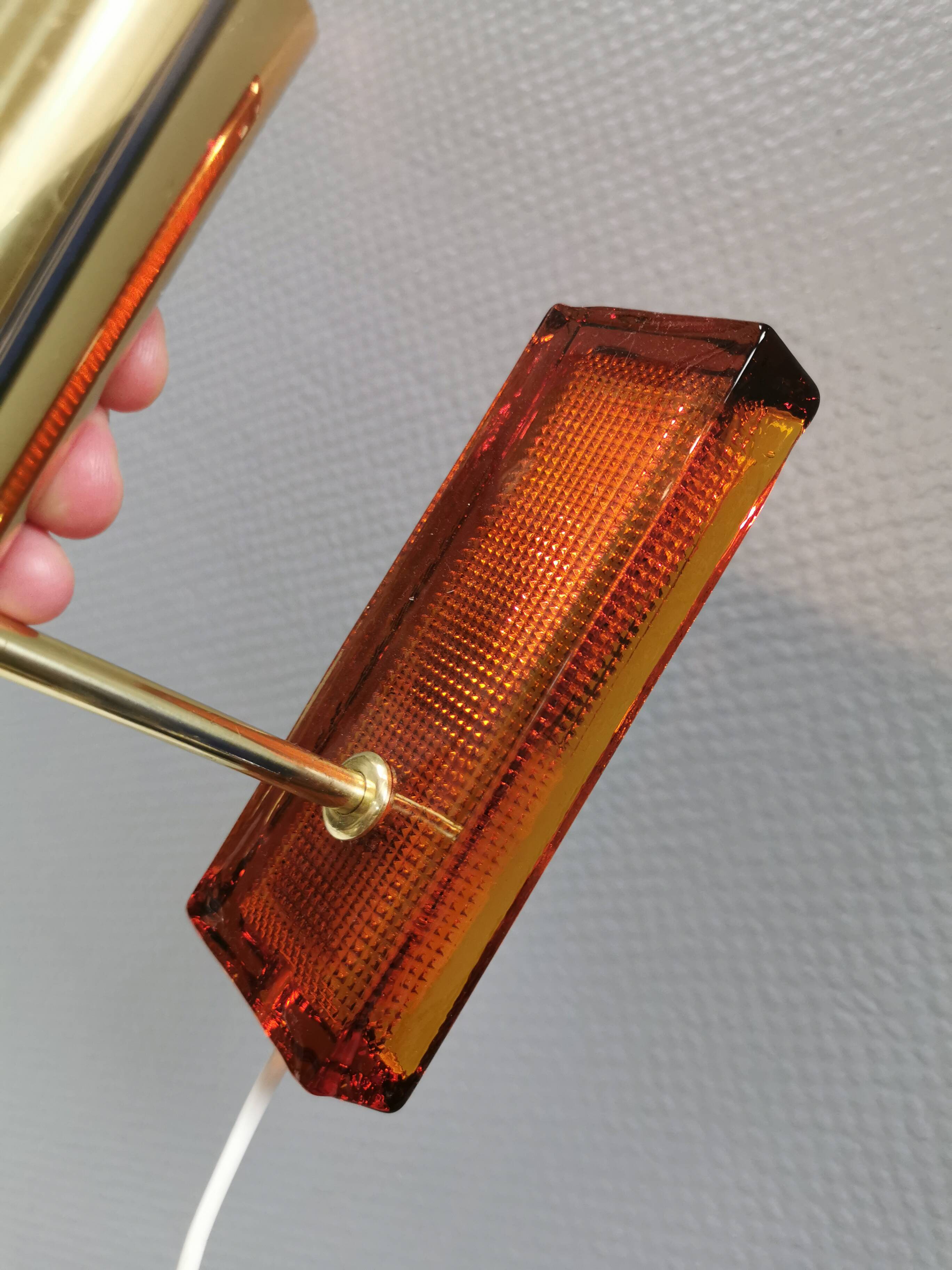 Appliques murales de la marque danoise Vitrika (fermée au début des années 1990)