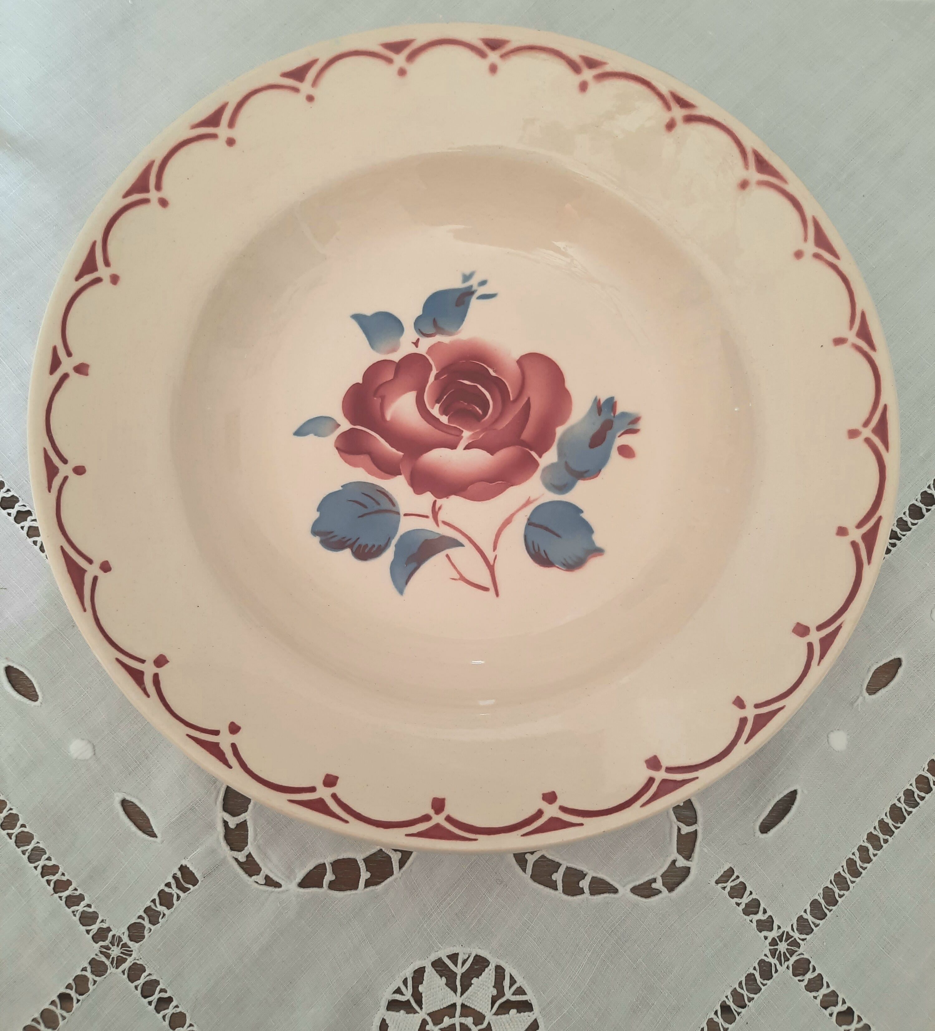 Mismatched old hollow plates